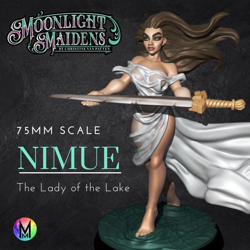 Nimue- Lady of the Lake 75mm
