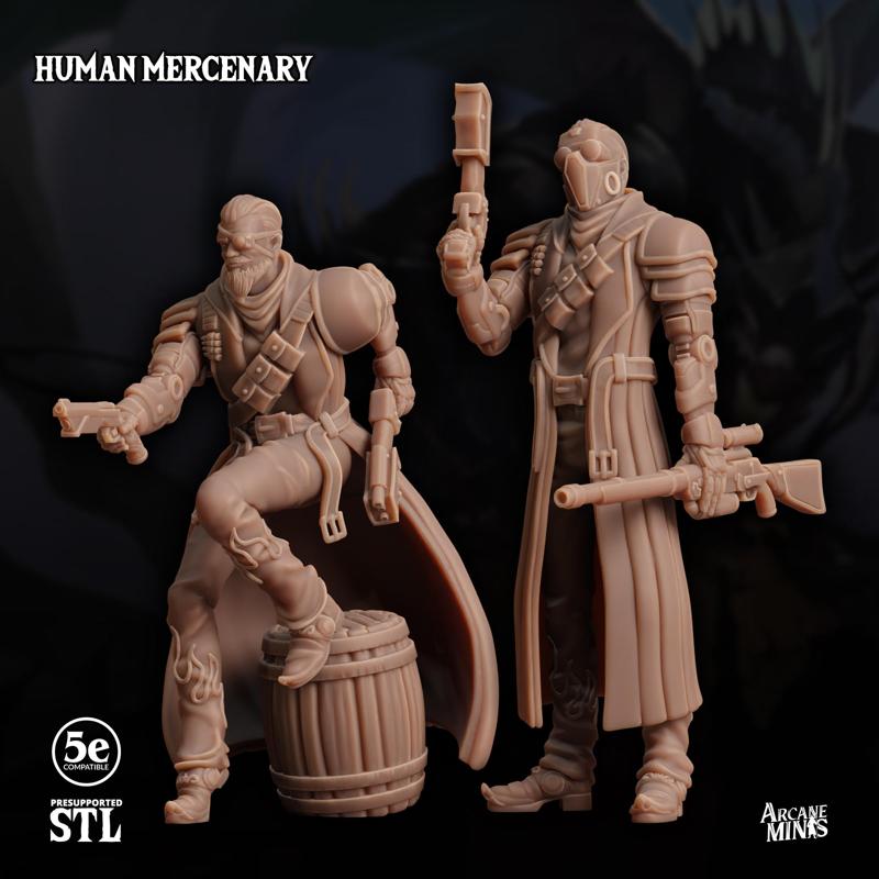 Human Mercenary - Carren Pirates
