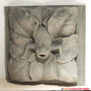 frog shaped fountain - mannerist sculpture restoration