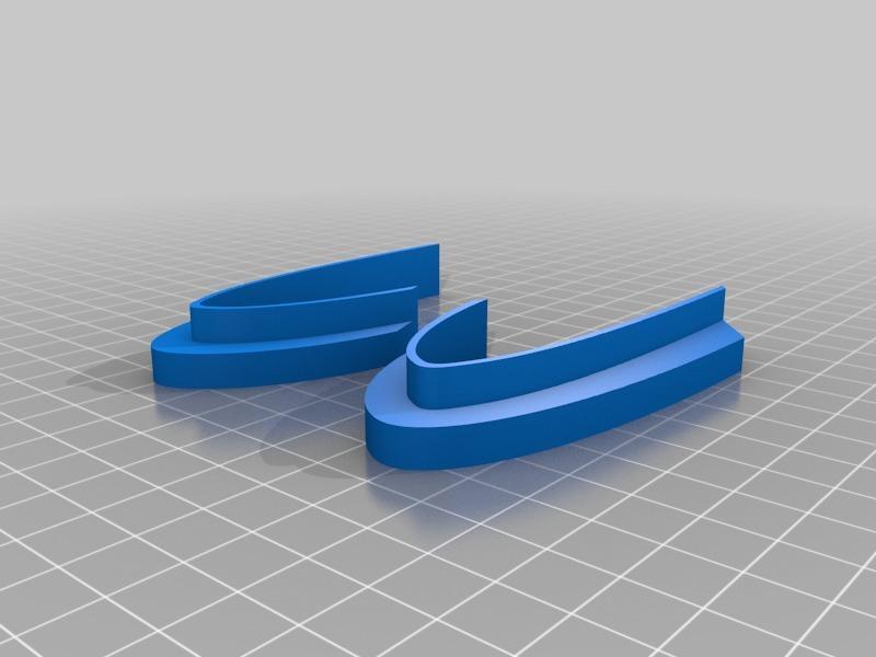 Defiant28 Skids with side flange 