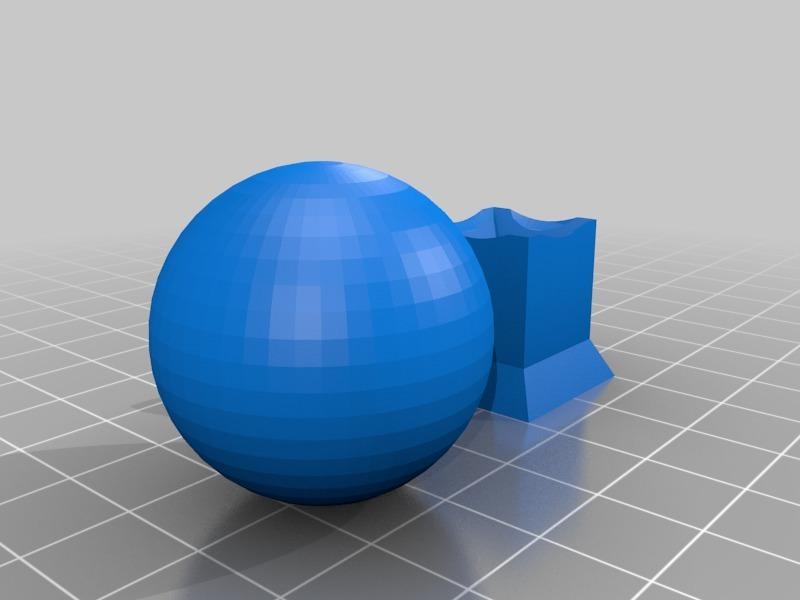 sphere and stand