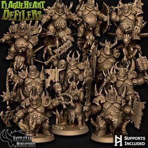 Plagueheart Defilers Character Pack