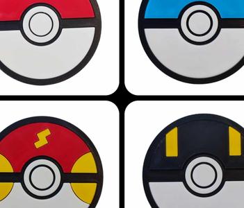 Pokemon Coaster Remix - Painted