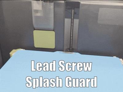 X1/P1 Lead Screw Splash Guard