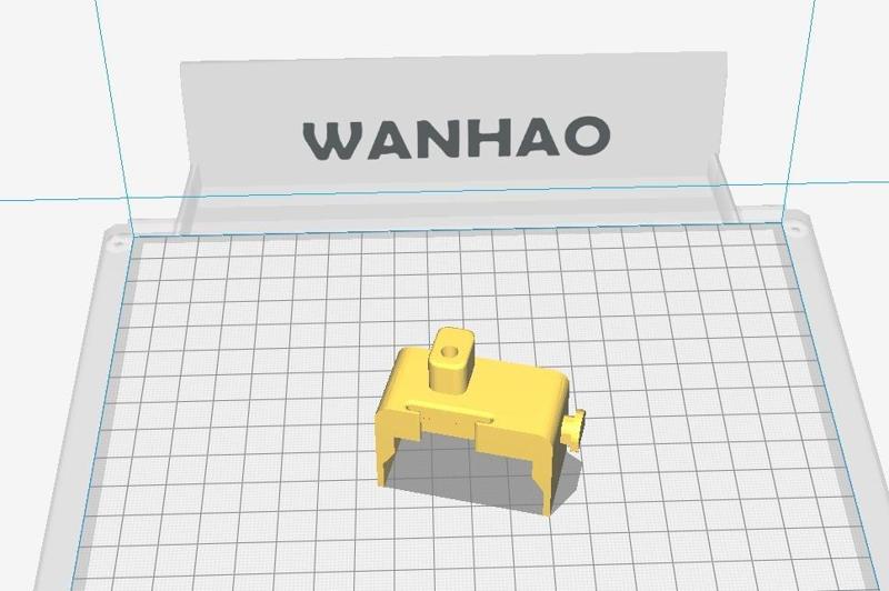 Duplicator 6 Monoprice Enanced Extruder Cover Original tube