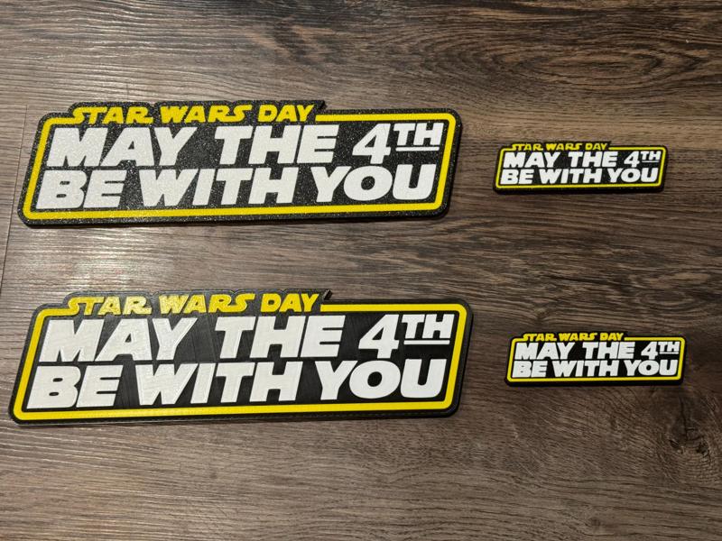 May the 4th Be With You Magnets
