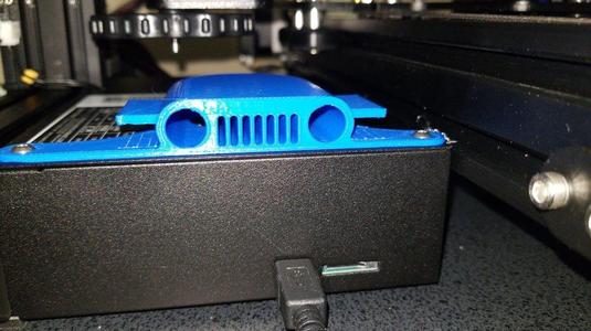 Ender 3 - Jeep JK Fan Cover 7 Slot with Fenders