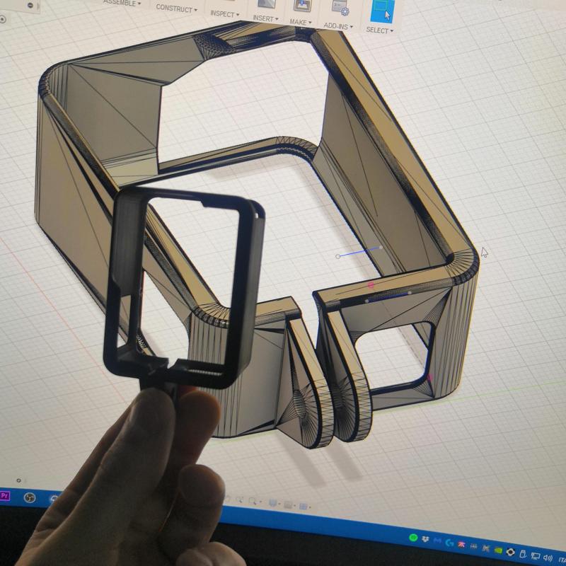 GoPro Hero 5/6/7 vertical frame