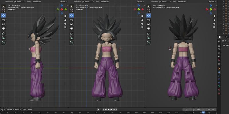 Caulifla action figure