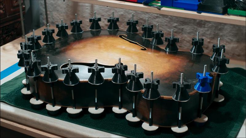 Spool Clamps for Gluing Guitars