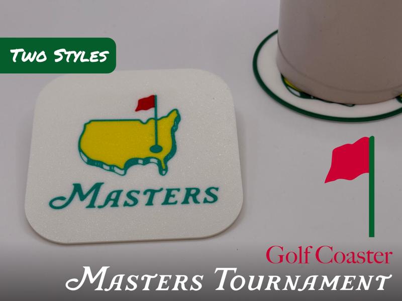 Masters Tournament Golf Coaster