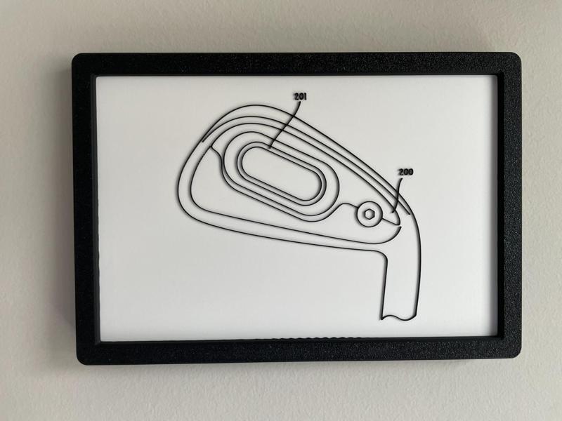 Golf Club Patent Art