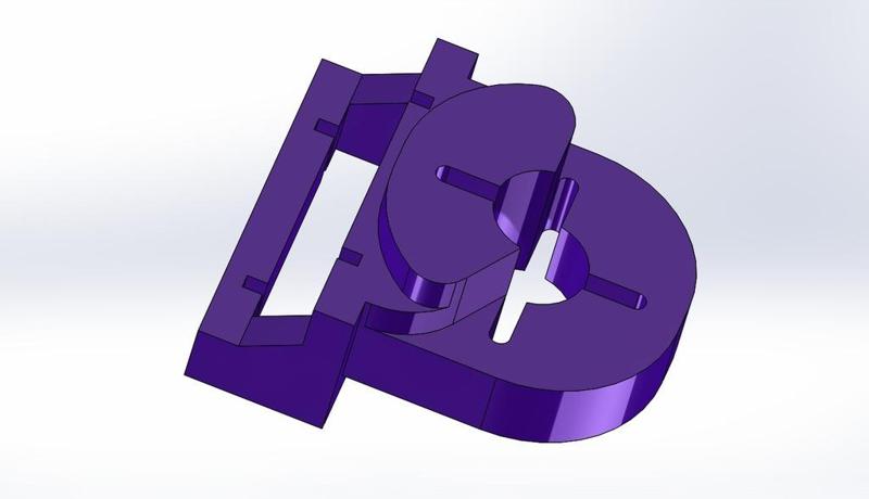 3,5" Blind-plate Repair Thingy