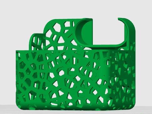 Openwork Bamboo Poop Tray