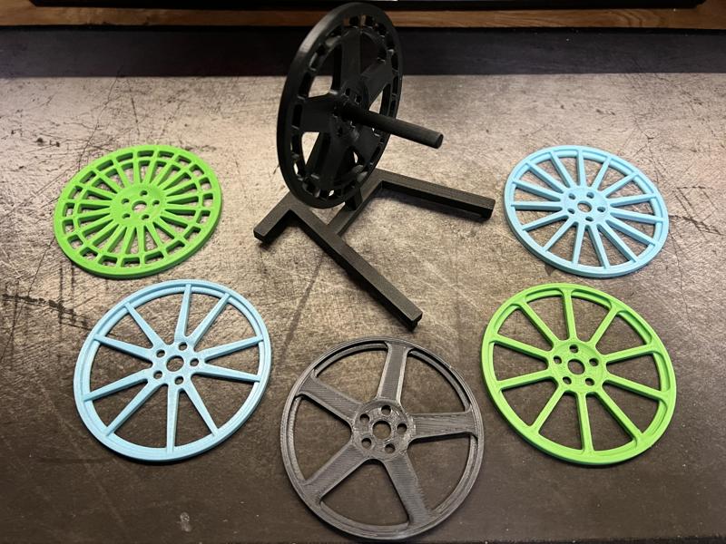 Wheel (rim) drinks coasters