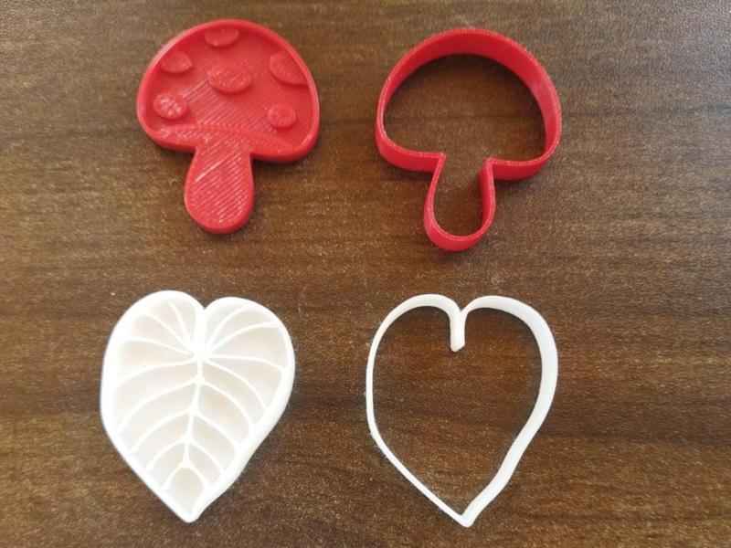 Polymer clay pendant cutters