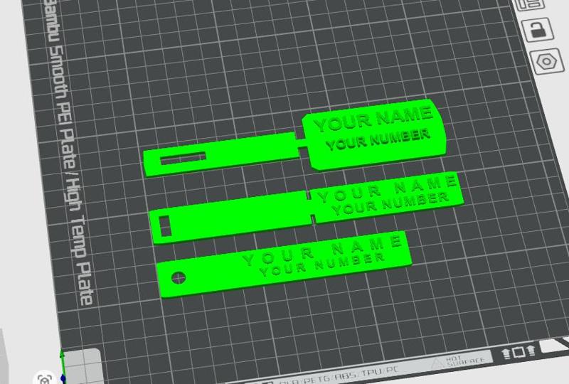 CUSTOM -SURF- KITEBOARD - WETSUIT- LABEL TAG