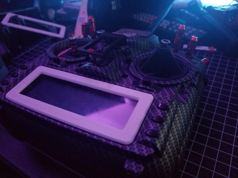 Taranis X9D Screen Outline