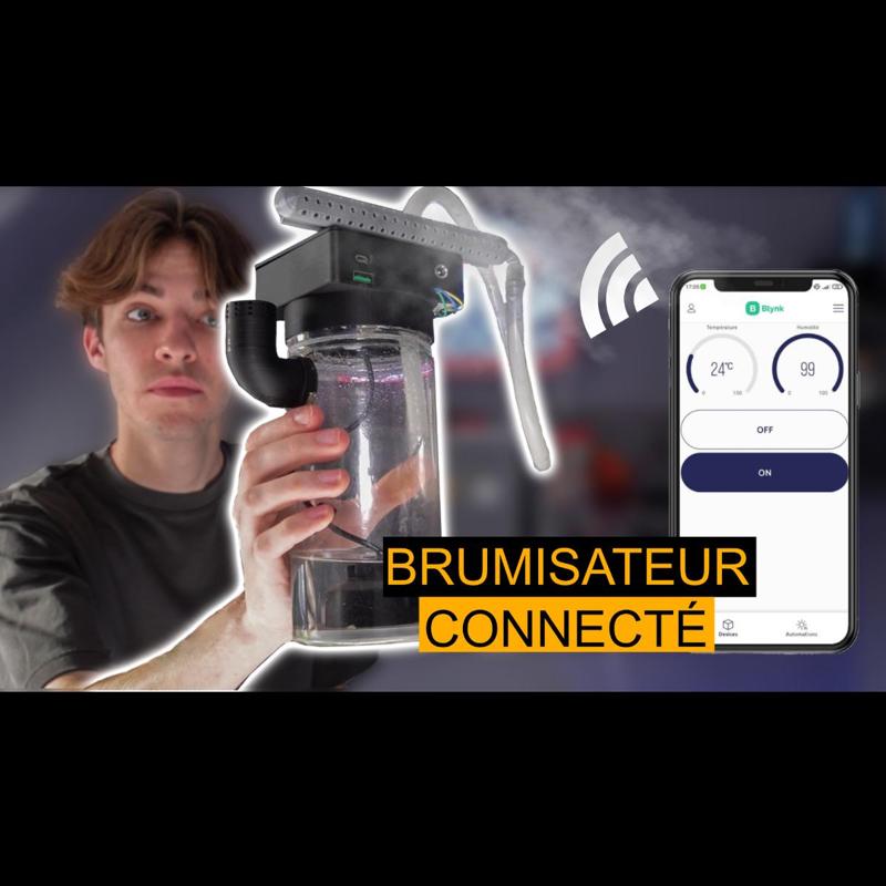 Connected water mister (automate a plantation)