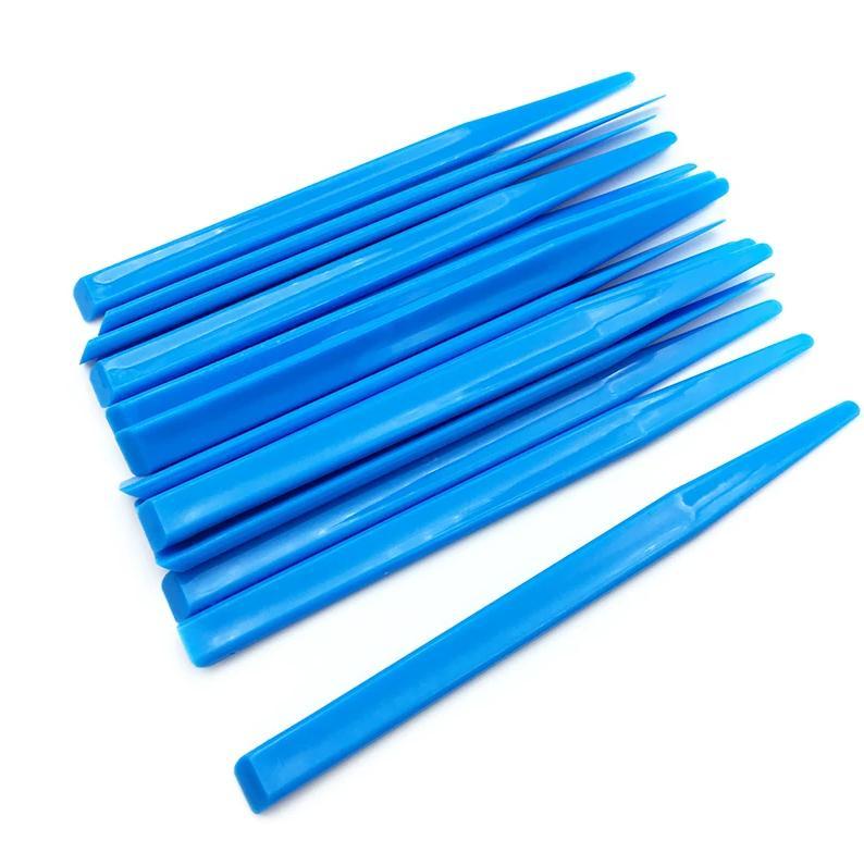 Plastic dental spatulas for mixing