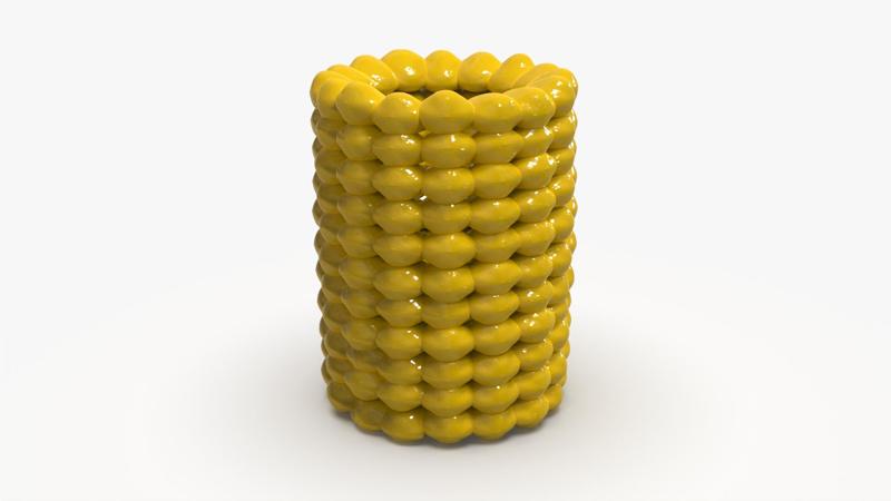 Corn Cob Pen Pencil Plant Holder