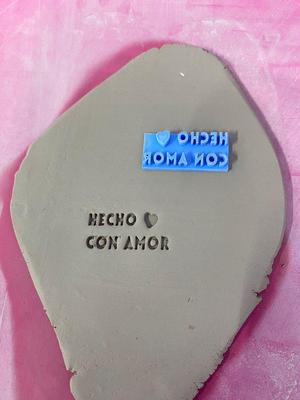 Ceramic Text Stamp