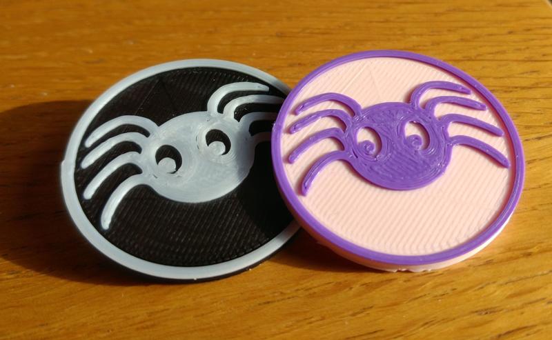 Spider badge