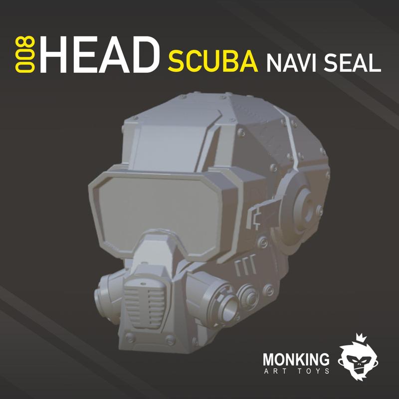 Head Scuba Navy Seal