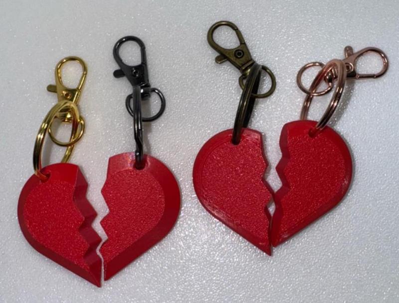 Valentine's Day keychain