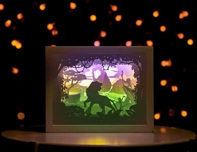 el rey leon lightbox