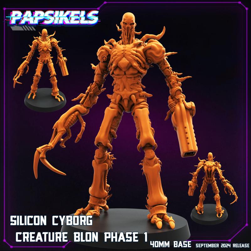 SILICON CYBORG CREATURE BLON