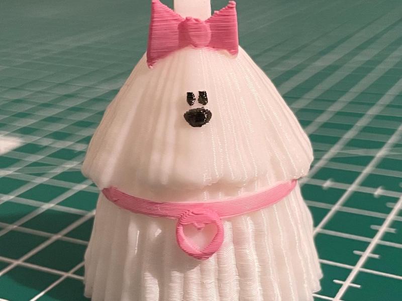 cute little dog keychain