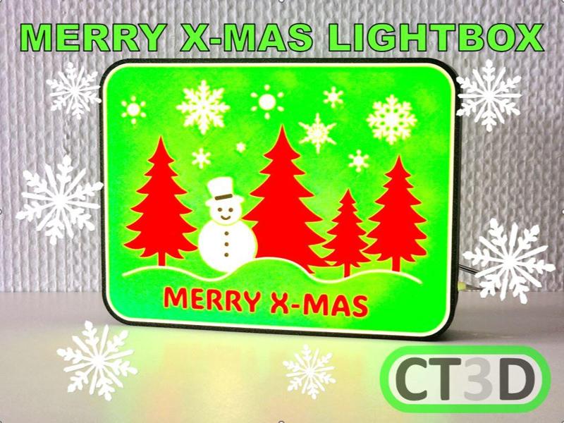 Merry Christmas Lightbox