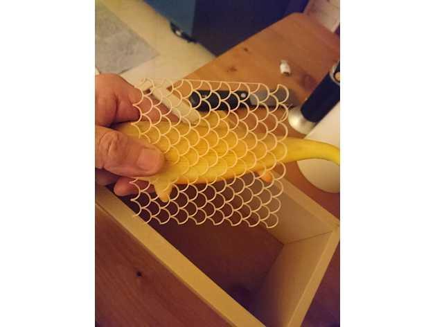 Stencil - Fish Scales To Airbrush