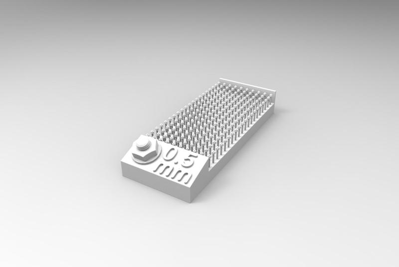 0.5mm Groove on a washer