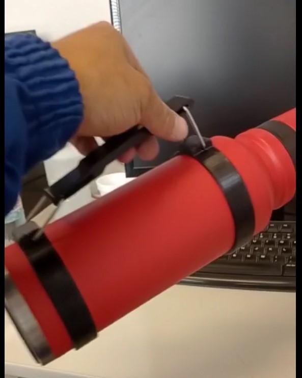 Coleman thermo handle