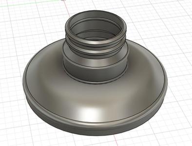 Sealing bellows for camper van antenna