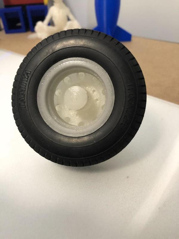 Custom Tamiya Truck Wheels With Caps