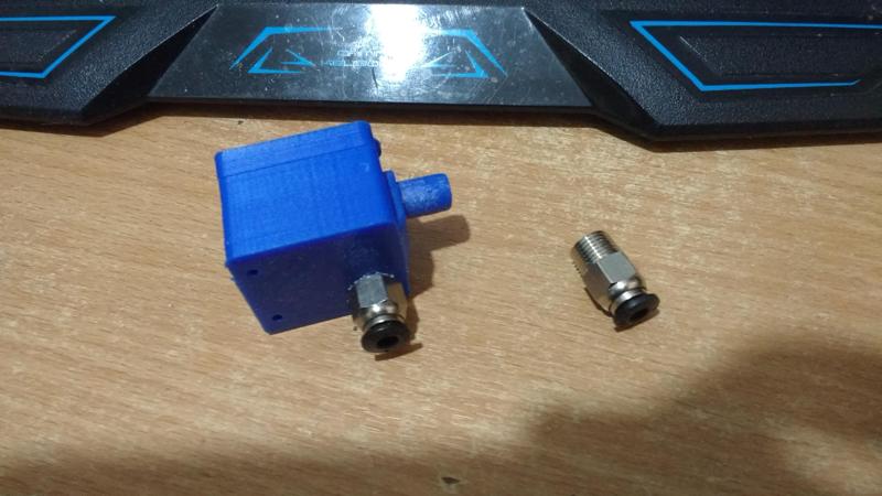 Filament Out Side On Sensor box Button Microswitch