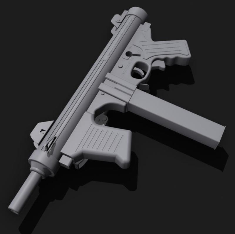 Beretta M12S SMG ( PropGun ) 1/1 Size
