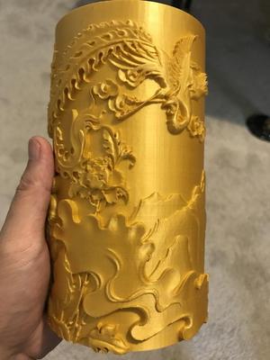 Phoenix pen holder
