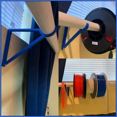 filaments Spool wallmount hanger