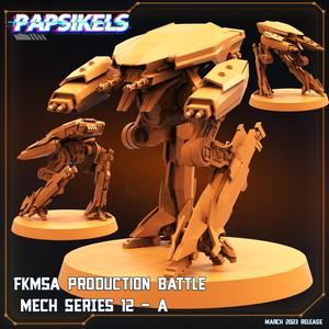 FKMSA PRODUCTION BATTLE MECH SERIES 12 A
