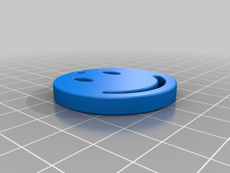 Smiley Face fidget for keychain or necklace