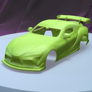 TOYOTA SUPRA GT4 2020 (1/24) printable car body
