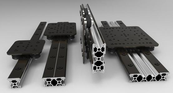 OpenBuilds® OPEN RAIL™ Open Source Linear Bearing System