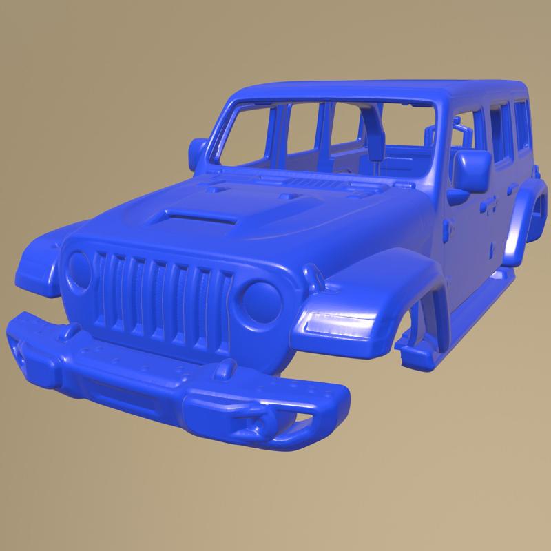Jeep Wrangler 392 2022 PRINTABLE CAR BODY