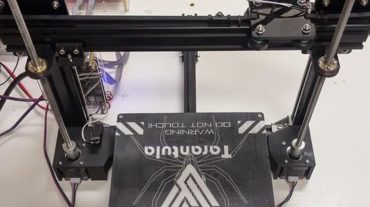 Tevo Tarantula Dual Inverted Z Motor Mounts with Oldham Couplers and screw adjustable limit swich