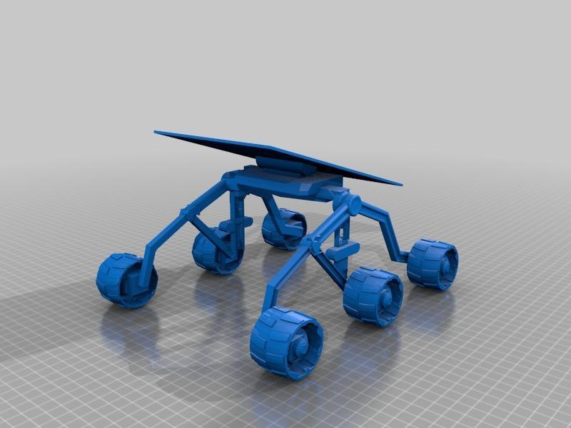 3DBear Mars 3Dprinter - a Mobile Mars Printer remix