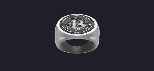 Bitcoin Ring 3D MODEL